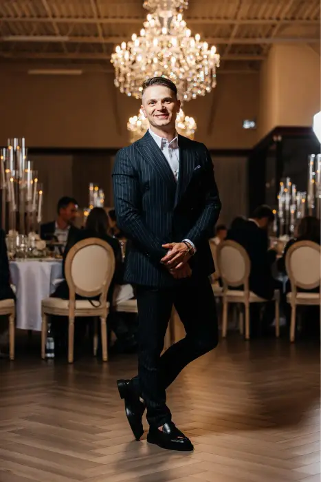 Hosting a candle-lit ballroom dinner